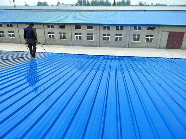 建阳 彩钢瓦喷漆翻新工业厂房、仓库